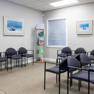 Orthodontist waiting room